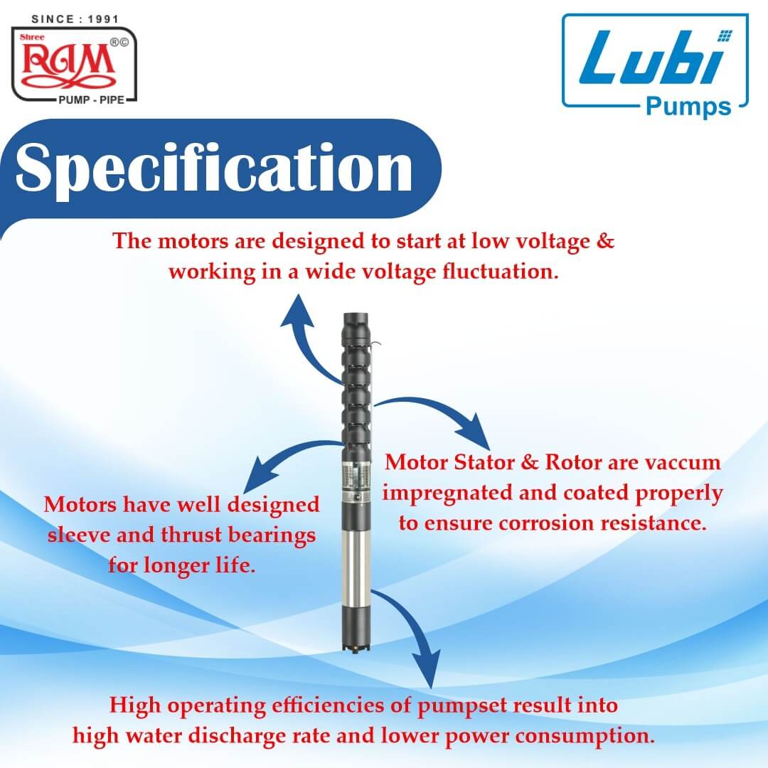 LUBI V8 Submersible Pump